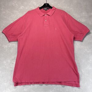 Polo Ralph Lauren Shirt Mens X-Large Salmon Short Sleeve Classic Polo Shirt